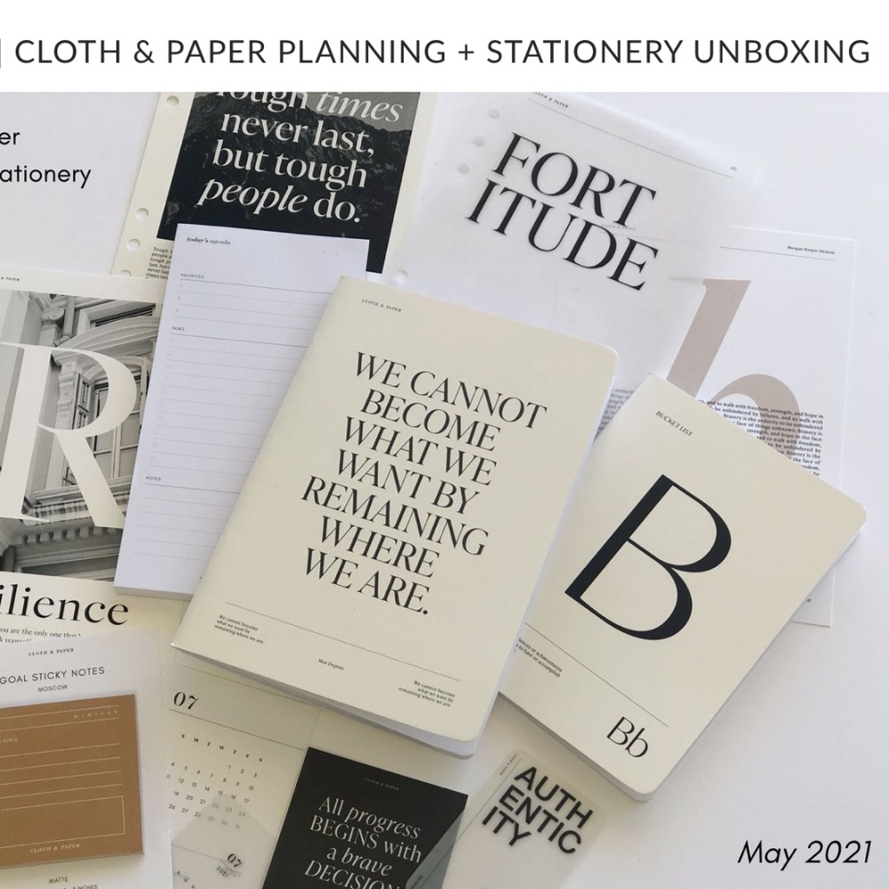 NEW ✨ Cloth & Paper May 2021 Subscription Box